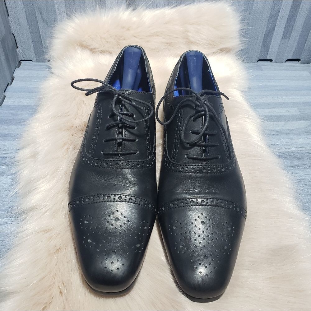 Red Tape Slade Mens Leather Brogues Lace Up Oxford